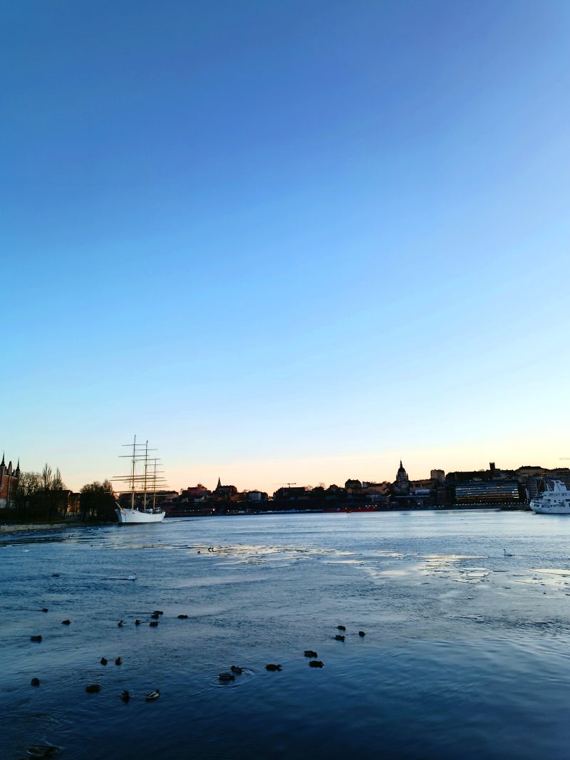 Stockholm's coastline from Skeppsholmen
